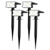 HGGH Solar Lights Outdoor Waterproof IP67, 60 LED 3 Lighting