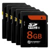Synergy Digital 8GB Secure Digital SDHC UHS-I Memory Cards, Compatible