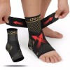 CFR Copper Ankle Support Brace Foot Compression Sleeve Arthritis Tendonitis