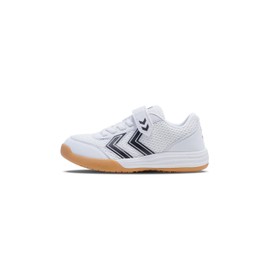 hummel MULTIPLAY Flex VC JR - Scarpe da Ginnastica, White/Black,