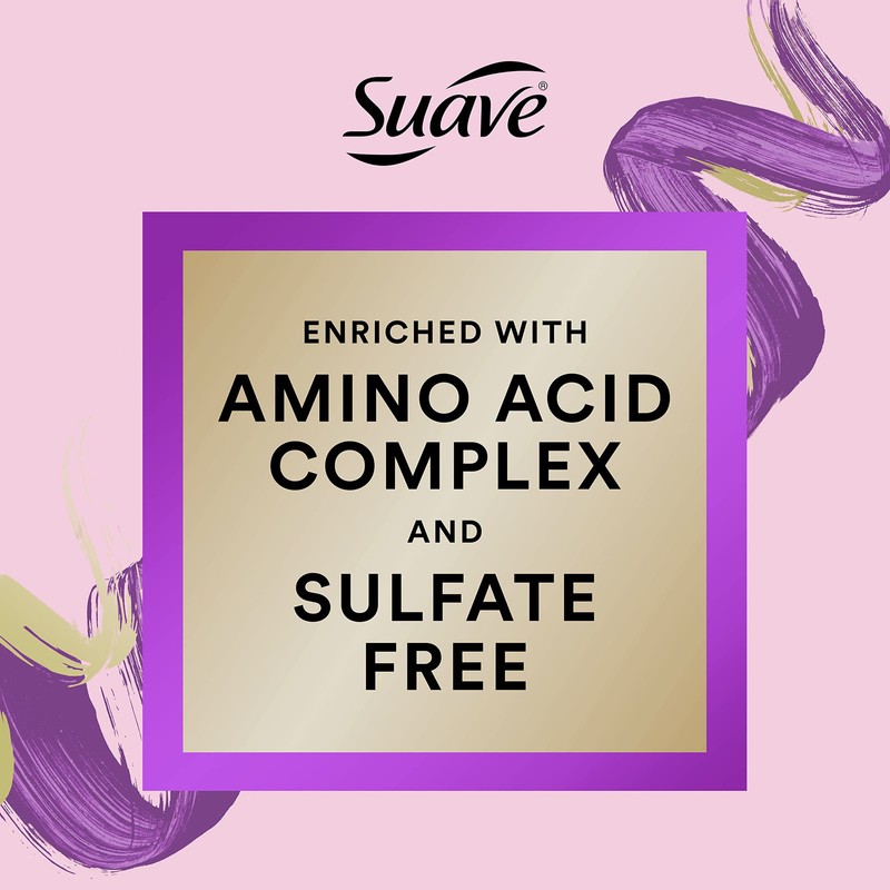Suave Luscious Curls Defining Cream for Curly Hair with Amino