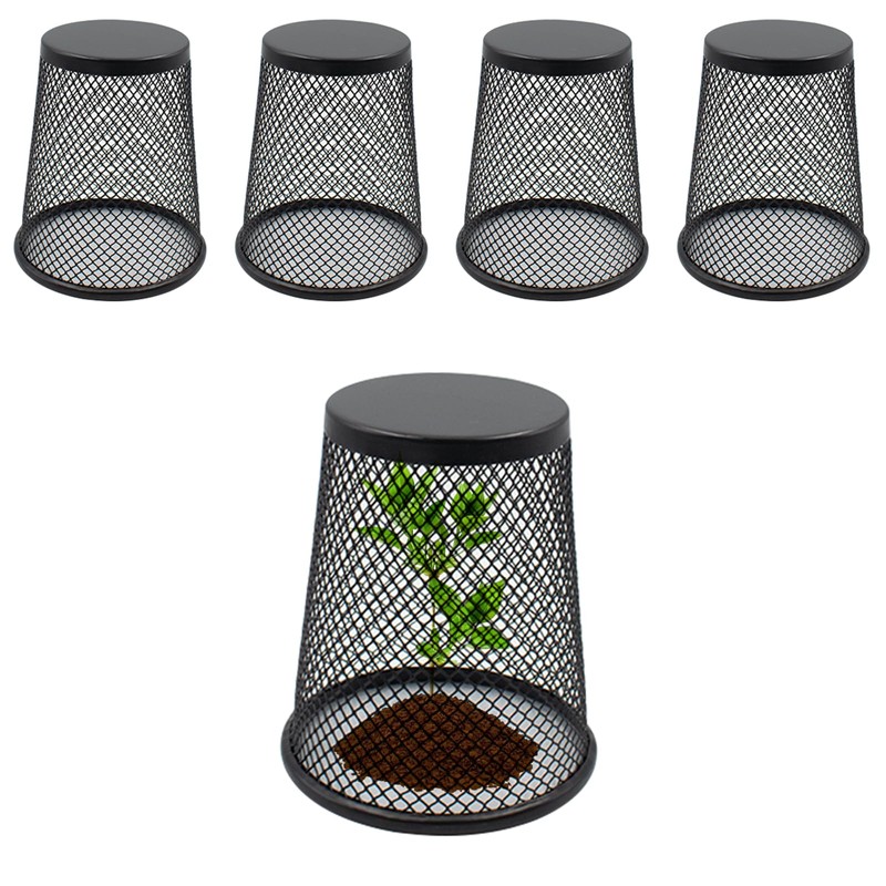 6 PCS Small Chicken Wire Plant Covers for Seedling, 3.5