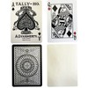 White Tally Ho Reverse Circle Back Limited Edition Playing Cards
