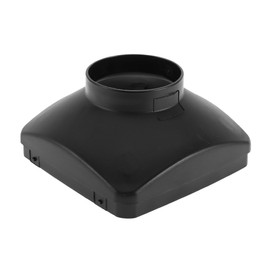 Partuto 1 Pc Car Warm Air Vent Outlet Car Truck RV Bus Van Boat Warm Air Ducting Vent Outlet Cover Plastic 75mm