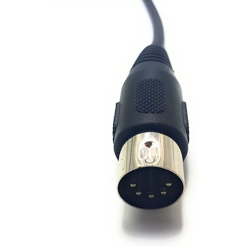 C&E 10 Feet (ft) MIDI Cable with 5 Pin DIN