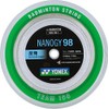 Yonex NBG98-1 Badminton Strings, Nano 98 (0.66 mm), Silver Gray,