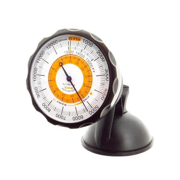 Sun Company AltiPort - Detachable Windshield and Dashboard Altimeter and