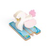 Bigjigs Rail Swan Tunnel - Wooden Trains, Train Toy, Bigjigs