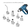 8PCS Hot Air Gun Nozzle Zinc Alloy Desoldering Nozzle Assortment