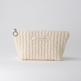 Marolotte Quilted Cosmetic Pouch 100 Count / 마롤로뜨 누빔 화장품 파우치 100수