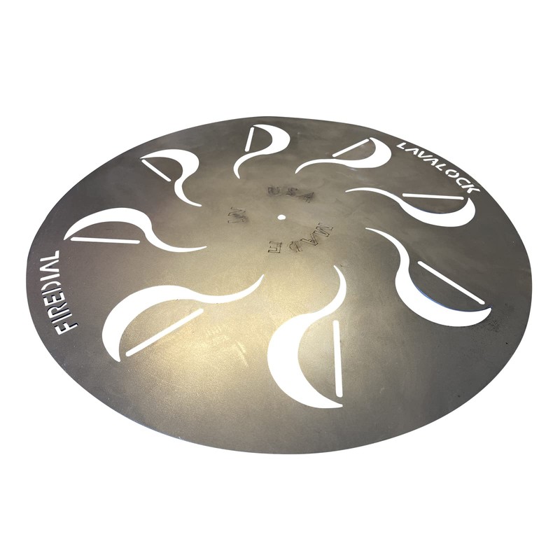 FireDial Baffle Plate Heat Management System for Charcoal BBQ and