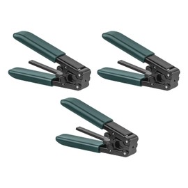 Duogalia 3PC Fiber Optic Drop Cable Stripper for 3.0 mm x 2.0 mm FTTH Drop Cables,Stripping Plier for Rubber-insulated Optical Cable