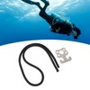 Sidemount Diving Plate Hook 316 Stainless Steel Multifunctional Scuba Diving