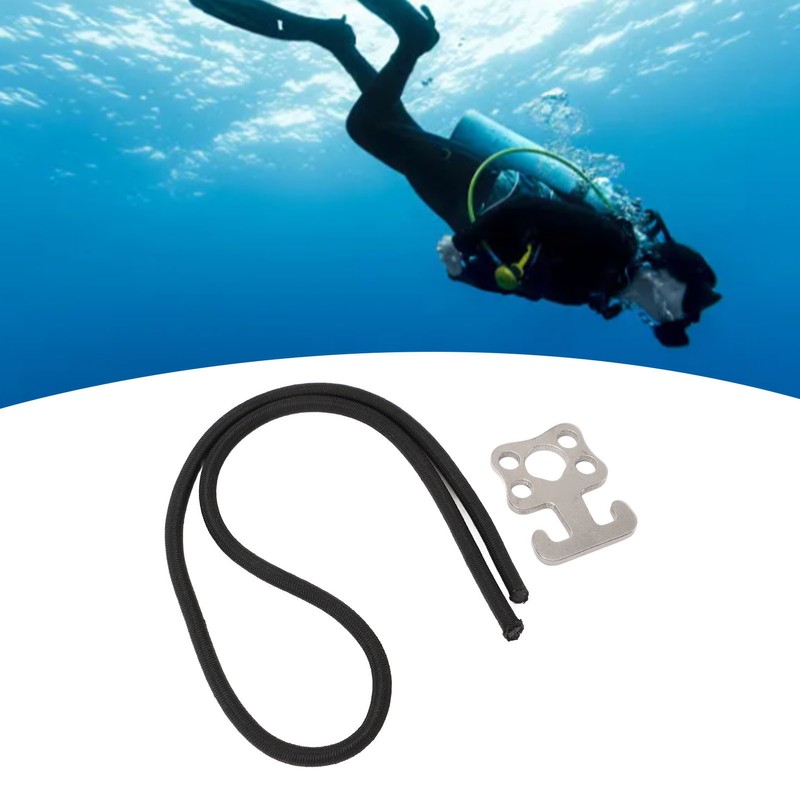 Sidemount Diving Plate Hook 316 Stainless Steel Multifunctional Scuba Diving
