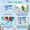 Joeyan Christmas Tree Window Clings Decoration, 9 Sheets Double-Sided Décor