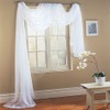 Comfy Deal Beautiful Elegance Fully Stitched Window Sheer Voile Scarf