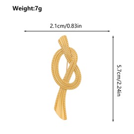 Vintage Brooch Elegant Pin for Women - Gold Plated Lapel Pins Corsage Badge Brooches Scarf Clip for Cloth Dress Accessories Decoration Birthday Jewelry Gifts UC3026