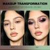 Afflano Duochrome - Ombretto metallizzato, prugna, malva, verde, glitterato, altamente