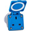Draper 17574 230V 16A to 13A Moulded Adaptor, Multicoloured