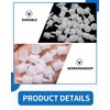 KGDUYC Pack of 50 Eyelash Glue Bottle Cap, Eyelash Glue