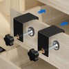 Drawer Front Installation Clamps, 4 Pcs Universal C Clamp Cabinet