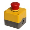 Emergency Stop/Emergency Stop Button in Housing with 2 Opener Elements