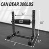 Houbos Bulgarian Split Squat Stand - Single Leg Squat Stand，9