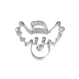 Birkmann, Cookie Cutter Reindeer Head 8 cm Stainless Steel with Inner Embossing High Quality