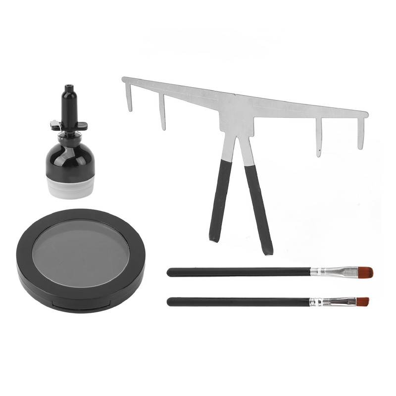Microblading Eyebrow Mapping Kit Stainless Steel Eyebow Ruler Mapping String