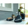Spirella Etna Stone Soap Dispenser Polyresin Black White Stone Effect