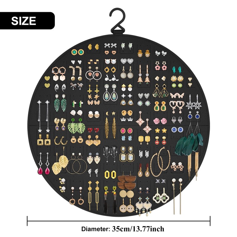 Nesyd Earring Organizer, Hanging Earring Holder Holds Up to 128