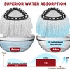 Mop Head Replacement for O-Cedar Easy Wring 1-Tank System，Exovyn Spin