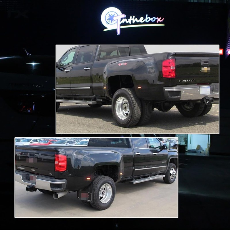 GTINTHEBOX for 2015-2022 Chevy Silverado GMC Sierra 2500HD 3500HD Dually