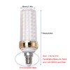 Lxcom Lighting E14 20W LED Candelabra Light Bulb (4 Pack)-