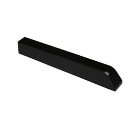 Ebony Piano Sharp - Ebony Wood Key. One Black Key
