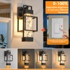 Hotsonic 2 Pack Dusk to Dawn Outdoor Porch Light Fixtures