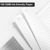 CAGIE Lined Journal Notebook, 320 Pages College Ruled Notebook, 100