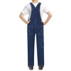 HISEA Boys' Denim Bib Overalls Size 4-16, Boys Youth Relaxed