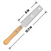 6 Inch Small Japanese Pull Saw Double Edge with Beech