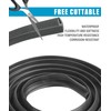 YAKEFLY 5.6FT Windshield Trim,Windshield Moulding,Front Windshield Moulding Trim Rubber Strip,Car