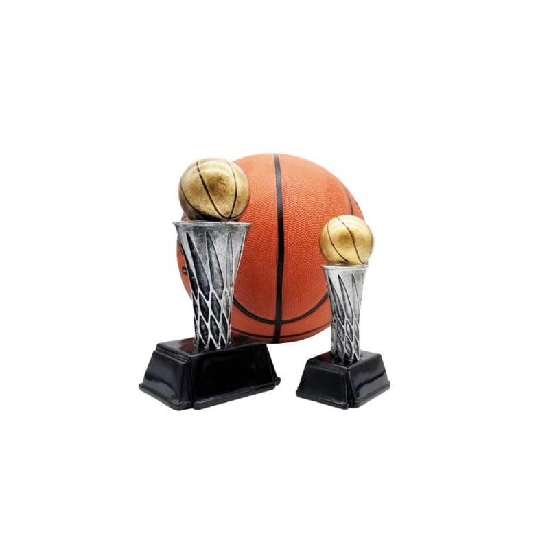 Basketball Trophy, World Class Tower - Engraved Basketball Award -