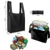 Reusable-Grocery-Bags-Foldable-Machine-Washable-Reusable-Shopping-Bags10 Pack Extra Large Folding Reusable Bags Totes Storage Bag