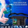Waterproof Pouch Bag Case, Waterproof Pouch Bag with Adjustable Waist