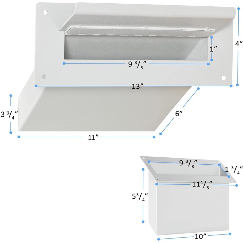 Durabox Through The Wall Drop Chute – Adjustable Two Piece