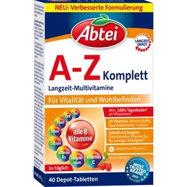 압타이 A-Z 종합 비타민 정제 40정, 46g Aphtai A-Z Comprehensive Vitamin Tablets 40 Tablets, 46g