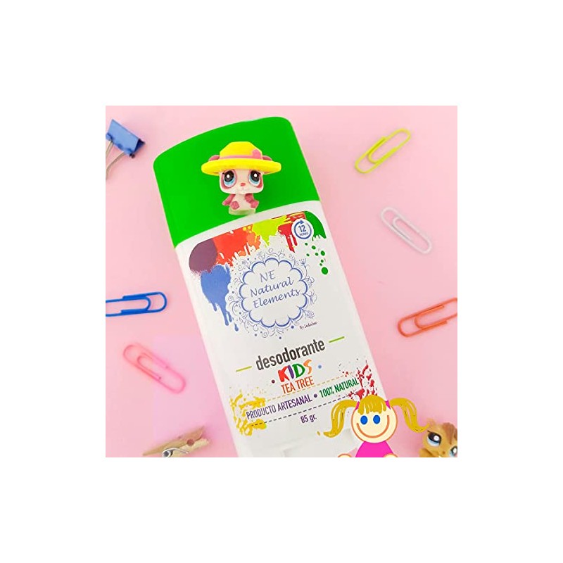 Desodorante Natural KIDS de Tea tree & Bergamota