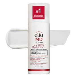 EltaMD UV Daily SPF 40 Face Sunscreen Moisturizer with Zinc Oxide, Daily Face Moisturizer with SPF, Sunscreen for Dry Skin
