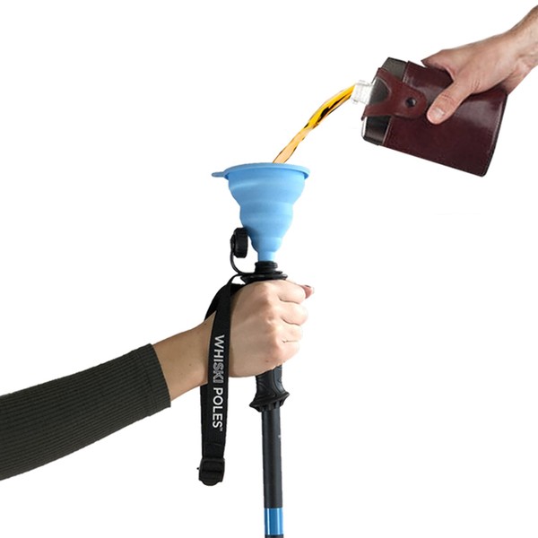 SKI Pole Flask - WhiSki Poles 2.0 - Best Gift