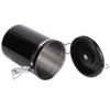 Stainless Steel Sealed Canister Coffee Bean Flour Sugar Container Holder