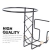 CAXUSD Helmet Stand Motorbike Helmet Holders Wall-Mounted Coat Display Shelf